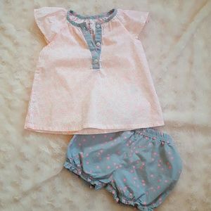 Carters 2 piece Bubble Short Set